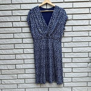 Denver Hayes Jersey Knit Midi Dress L